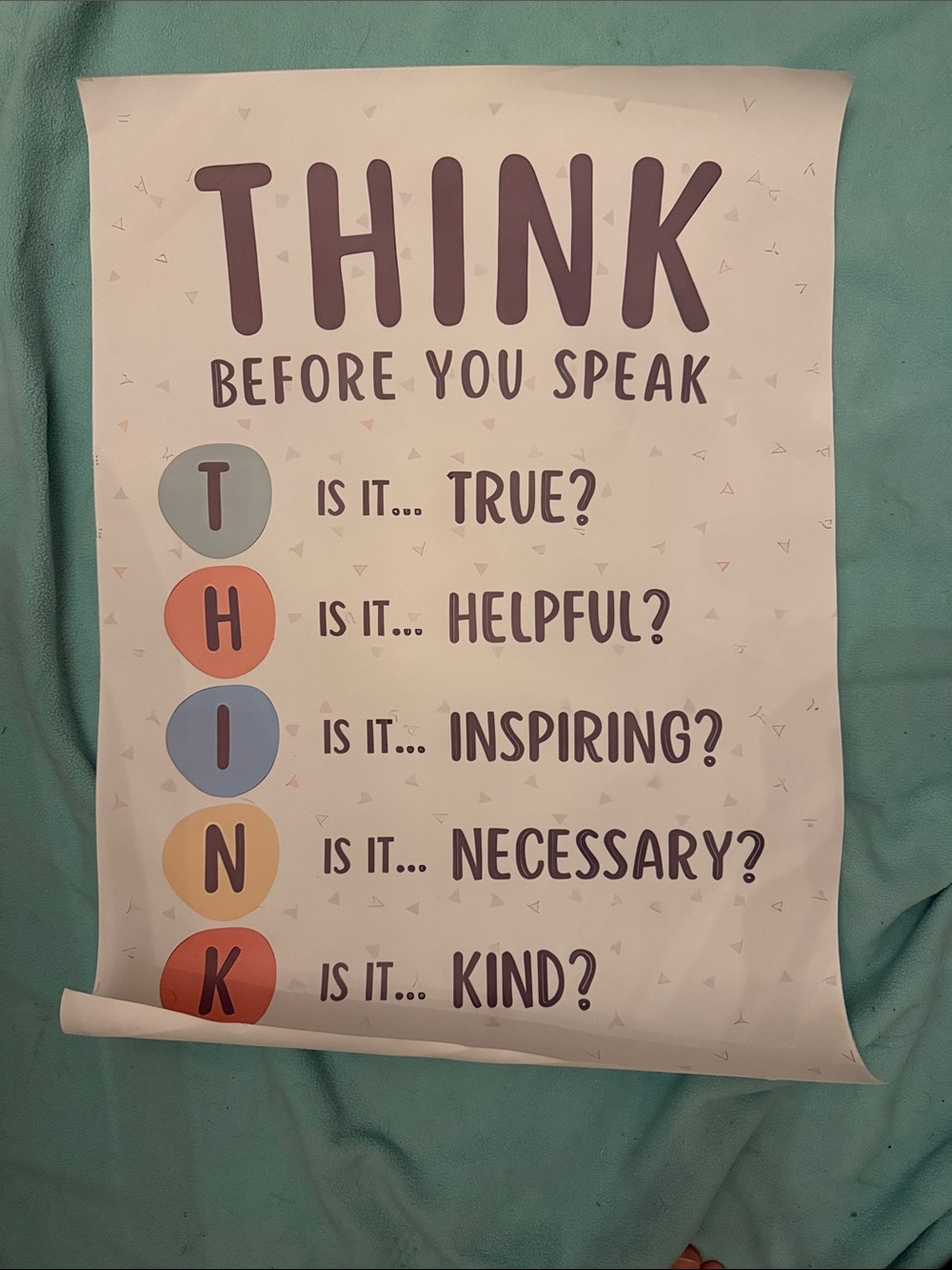 Three Motivational Wall Posters- Multicolor Accent